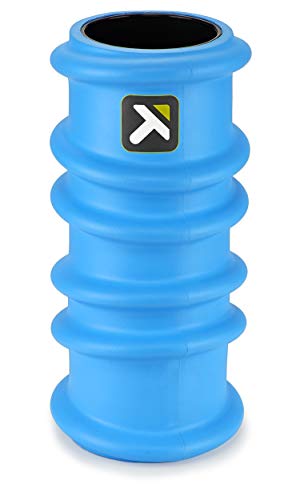 Book Cover TRIGGERPOINT Charge, Foam Roller, Deep Tissue Muscle Massage High Ridges to Squeeze and Stretch Muscles, Blue, 13 Inch/33 cm