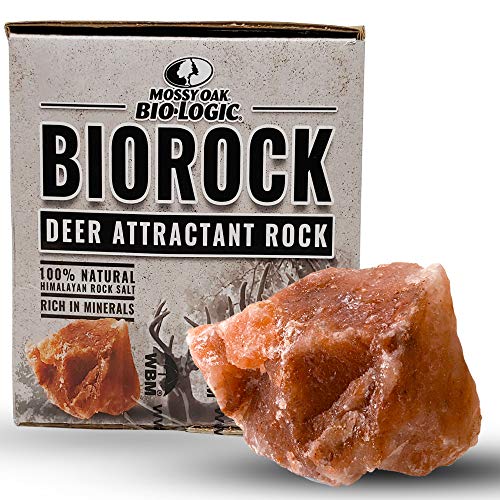 Book Cover Mossy Oak BioLogic Bio Rock Deer Attractant, 100% Natural Himalayan Rock Salt | 8 lbs