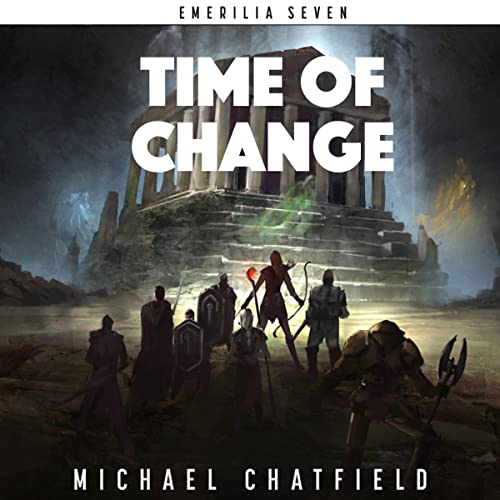 Book Cover Time of Change: A Science fiction fantasy LitRPG Series