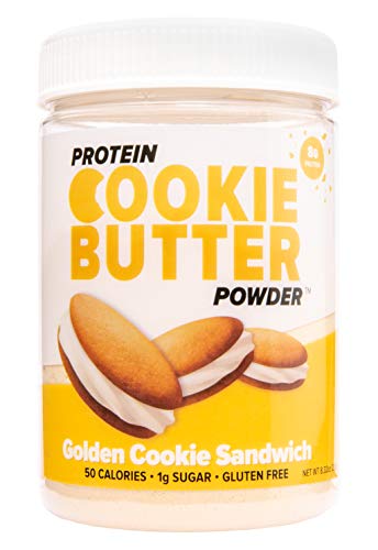 Book Cover FDL Protein Powder Cookie Butter for Low Carb Snacks & Desserts - Keto Friendly - 8.32oz (Golden Cookie Sandwich)