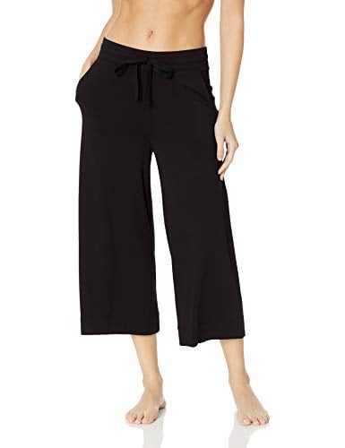 Book Cover Mae Women's Supersoft French Terry Cropped Lounge Pant