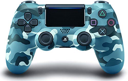 Book Cover Dualshock 4 Wireless PS4 Controller: Blue Camo for Sony Playstation 4