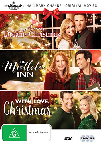 Book Cover Hallmark Christmas 3 Film Collection (A Dream of Christmas/The Mistletoe Inn/With Love Christmas)