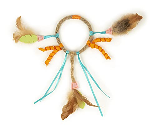 Book Cover SmartyKat Dream Dangler 2-in-1 Hanging Feather Cat Toy - Multi Color, One Size
