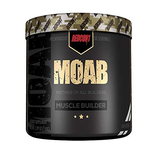 Book Cover Moab - Muscle Builder (Unflavored)