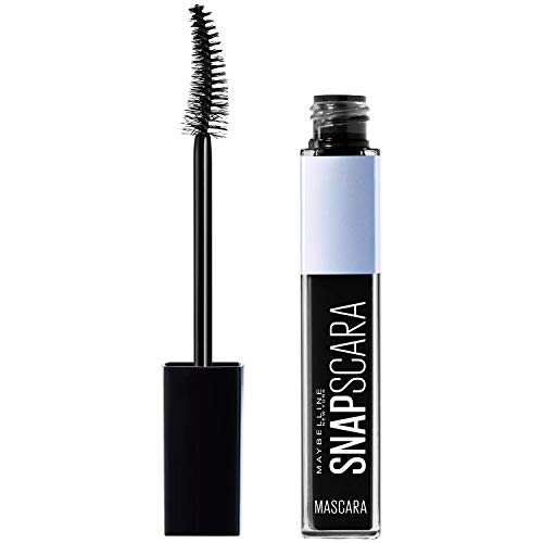 Book Cover Maybelline New York Snapscara Washable Mascara, Pitch Black, 0.34 Fluid Ounce
