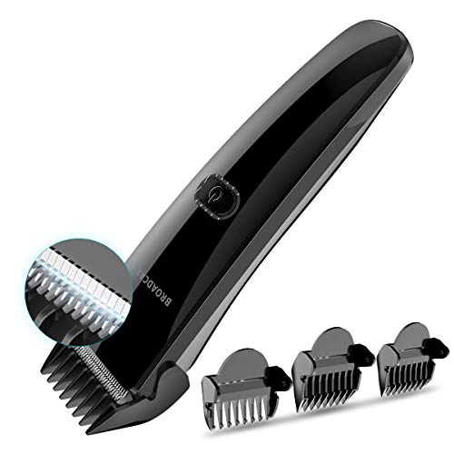 Book Cover Hair Clippers for Men with 16 Lengths, Ceramic Blade Stays Sharper and Cooler, BROADCARE Cordless Hair Trimmer for Household and Travel