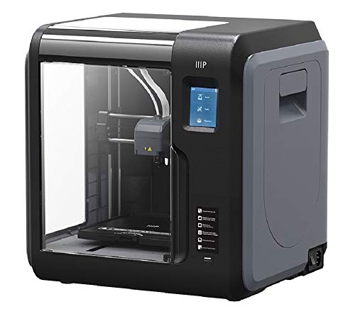 Book Cover Monoprice Voxel 3D Printer - Black/Gray with Removable Heated Build Plate (150 x 150 mm) Fully Enclosed, Touch Screen, Assisted Level, Easy Wi-Fi, 8GB Internal Memory