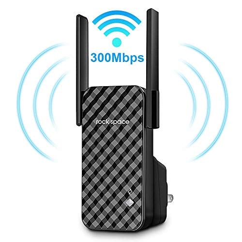 Book Cover WiFi Range Extender - 300Mbps WiFi Repeater, 2.4GHz Wireless Signal Booster, Easy Set-Up Network Extender N300 Coverage up to Whole Home Perfect for Apartment/Small House/Garage etc.