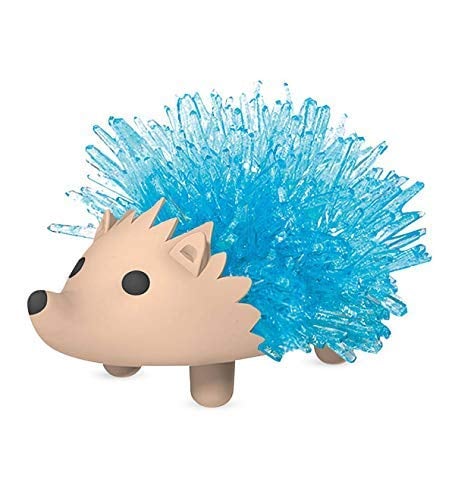 Book Cover HearthSong Grow Your Own Crystals Kit-Hedgehog, STEM Chemistry Toy for Kids Ages 10 and Up (Blue)