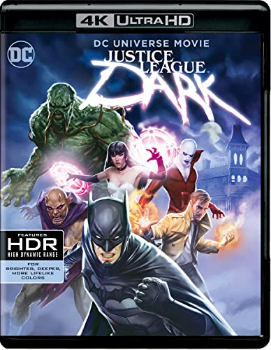 Book Cover Justice League Dark (4K Ultra HD/Blu-ray/Digital) [4K UHD]