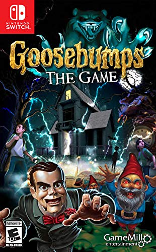 Book Cover Goosebumps The Game - Nintendo Switch