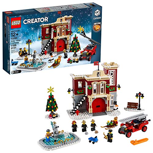 Book Cover LEGO Creator Expert Winter Village Fire Station 10263 Building Kit (1166 Pieces)
