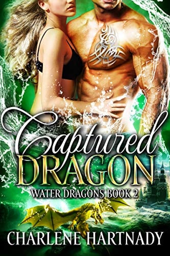 Book Cover Captured Dragon (Water Dragons Book 2)