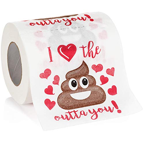 Book Cover Maad Romantic Novelty Toilet Paper - Funny Gag Gift for Valentine's Day or Anniversary Present