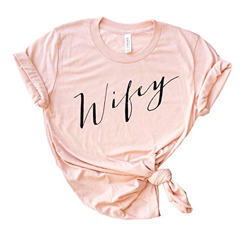 Book Cover t Shirts for Women Shirt tee Wifey Hubby just Married Honeymoon Couples Tshirt Womens
