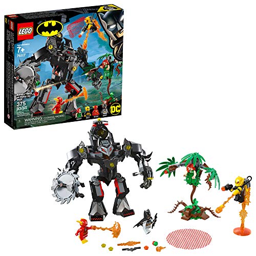 Book Cover LEGO DC Batman 76117 Batman Mech vs. Poison Ivy Mech Building Kit