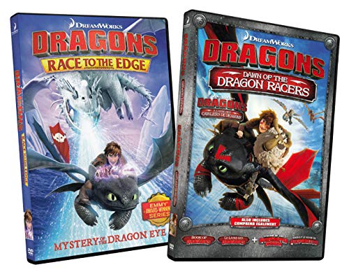 Book Cover Dragons Race to the Edge: Mystery Of The Dragon Eye / Dragons Dawn of the Dragon Racers (2-Pack)