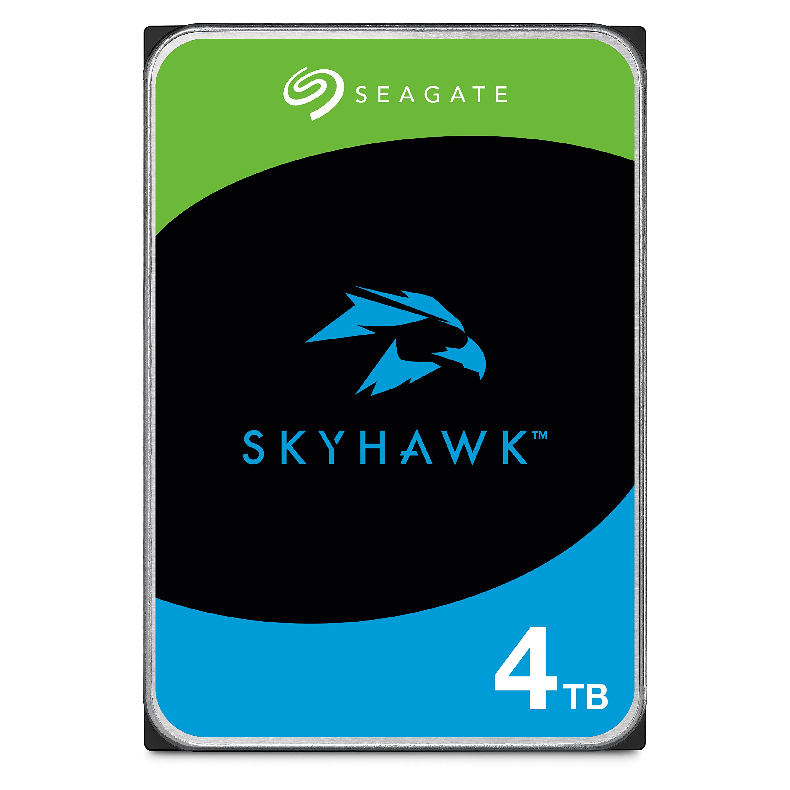 Book Cover SEAGATE ST4000VX007 Skyhawk 4TB Surveillance Hard SATA 6Gb/s 64MB Cache 3.5-Inch Internal Drive-Frustration Free Packaging (ST4000VXZ07) Mechanical Hard Disk 4TB HDD