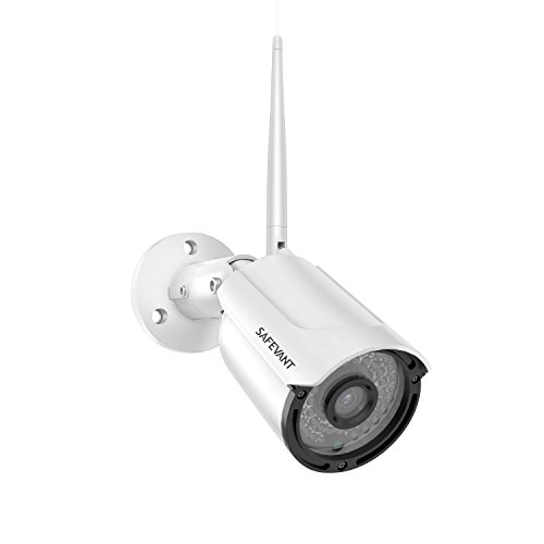 Book Cover Wireless Security Camera(960P White) Without Power Supply Adapter,Only for Safevant Security Camera System Wireless