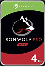 Book Cover Seagate IronWolf Pro 4TB NAS Internal Hard Drive HDD - 3.5 Inch SATA 6Gb/s 7200 RPM 128MB Cache for RAID Network Attached Storage, Data Recovery Service - Frustration Free Packaging (ST4000NEZ025)
