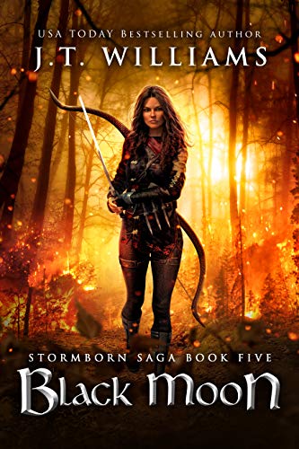 Book Cover Black Moon (Ranger Trilogy #2): A Tale of the Dwemhar (Stormborn Saga Book 5)