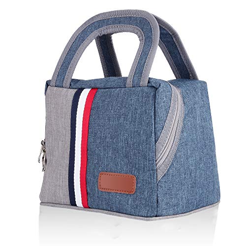 Book Cover Adult Lunch Box Insulated Lunch Bag Large Cooler Tote Bag for Men, Women, Lunch Tote Cooler for Office/Picnic