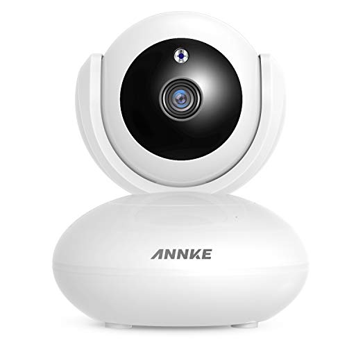 Book Cover ANNKE 1080P IP Camera, Smart Wireless Pan/Tilt Home Security Camera, APP Alarm Push, Two-Way Audio, Support 64GB TF Card, Cloud Storage Available, Work with Alexa(Echo Show/Echo Spot)