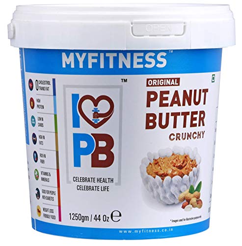 Book Cover MYFITNESS Peanut Butter Crunchy 1250g