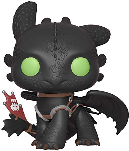 Book Cover Funko 36355 POP Vinyl: How To Train Your Dragon 3: Toothless Collectible Figure, Multicolour