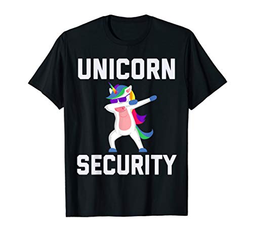 Book Cover Unicorn Security Funny Gift T-Shirt