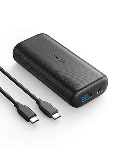 Book Cover Anker PowerCore 10000 PD, 10000mAh Portable Charger USB-C Power Delivery (18W) Power Bank for iPhone 11/11 Pro / 11 Pro Max / 8 / X/XS, Samsung S10, Pixel 3 / 3XL, iPad Pro 2018, and More