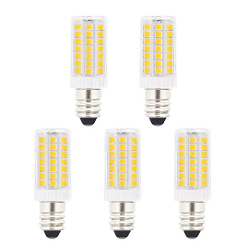 Book Cover JandCase E11 LED Light Bulbs, 30W Halogen Equivalent, 3W, 300lm, Soft White 3000k, E11 Base for Home Lighting, Not Dimmable, Pack of 5