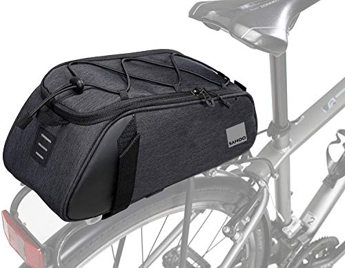 Book Cover Roswheel Essential Series Convertible Bike Trunk Bag/Pannier