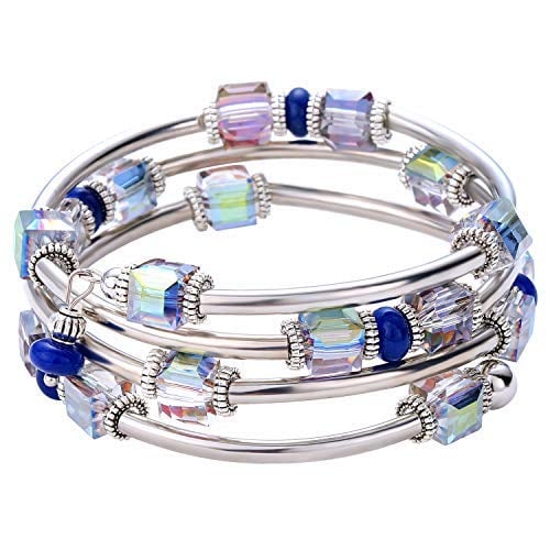 Book Cover Wrap Bracelet for Women Jewelry Fashion Bead Bracelets Bangle Jewelry Swarovski Crystals Bracelet Women Girls