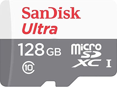 Book Cover SanDisk Ultra SDSQUNS-128G-GN6MN 128GB 80MB/s UHS-I Class 10 microSDXC Card