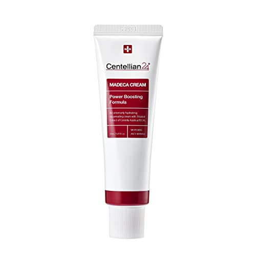 Book Cover Centellian 24 Madeca Cream (Season 4, 1.7oz) - Korean Moisturizer for Face, Soothing & Even Tone for Men Women, Acne-Prone, Dry and Sensitive Skin. Barrier Repair Care with TECA, Centella Asiatica, Hyaluronic acid by Dongkook.