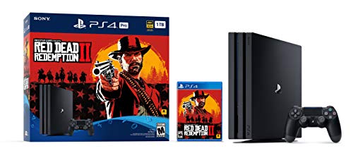 Book Cover PlayStation 4 Pro 1TB Console - Red Dead Redemption 2 Bundle [Discontinued]