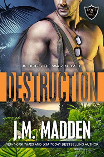 Book Cover Destruction: The Dogs of War, a Lost and Found Series