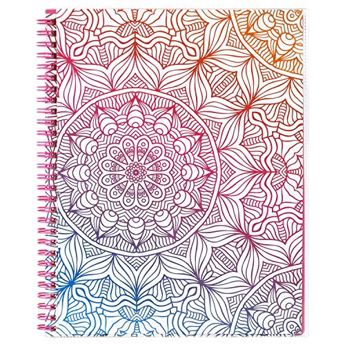 Book Cover 2019 Planner - Academic Weekly & Monthly Planner, Twin-Wire Binding with Flexible Pocket Cover, 8