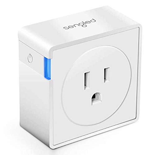 Book Cover Sengled Smart Plugs Compatible with Google Home and SmartThings, IFTTT, Hub Required, Smart Outlet Remote Control Your Home Appliances from Anywhere, Alexa Plug, ETL Certified, 1 Pack