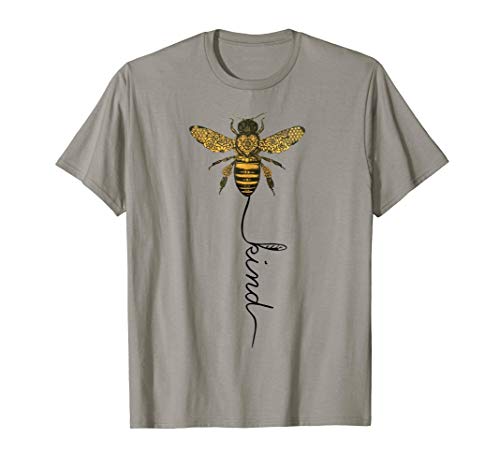 Book Cover Cool Bee Kind Be Kind T Shirt Gift for Women Men