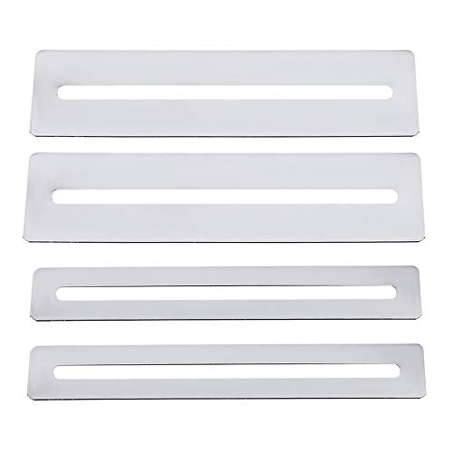 Book Cover Guitar Fingerboard Guards 2 Set Stainless Steel Guitar Fingerboard Luthier Tool Fretboard Protector