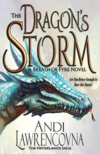 Book Cover The Dragon's Storm: A Breath of Fyre Novel: (A Dragon Romance)