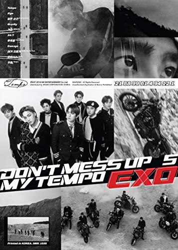 Book Cover EXO The 5th Album 'DON'T MESS UP MY TEMPO' (Allegro Ver.)