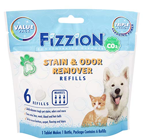 Book Cover Fizzion Pet Stain and Odor Eliminator (6 Tablets, Original)