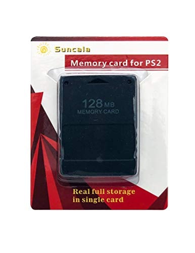 Book Cover Suncala 128MB Memory Card for Playstation 2, High Speed Memory Card for Sony PS2