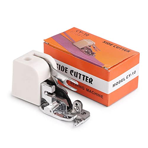 Book Cover YEQIN Side Cutter Presser Foot Feet Household Sewing Machine Attachment for All Low Shank Singer Janome Brother