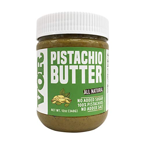 Book Cover Vör Pure Pistachio Butter (12oz) | Only One Ingredient | No Added Sugar, No Added Salt | Vegan, Paleo, Keto, Whole 30