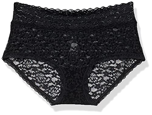 Book Cover Amazon Essentials Women's Lace Stretch Hipster Underwear, Pack of 4
